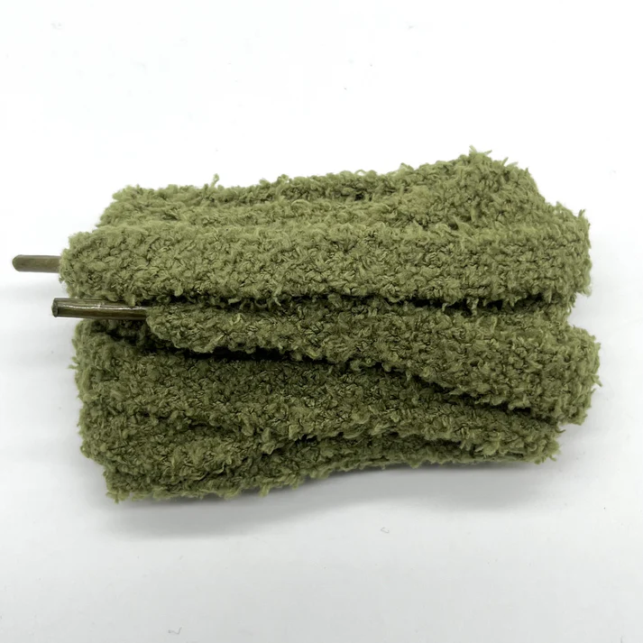 Lacets Fluffy Kaki