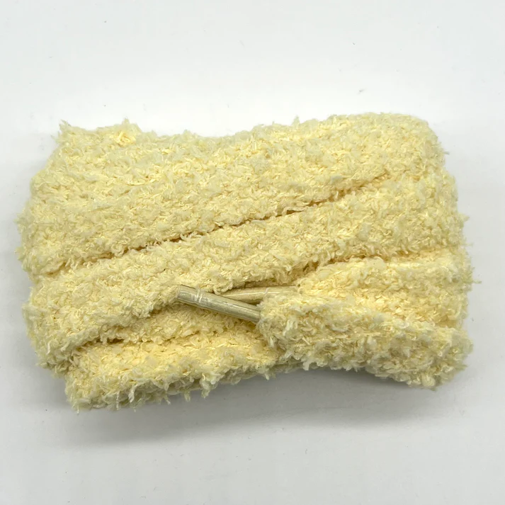 Lacets Fluffy Jaune